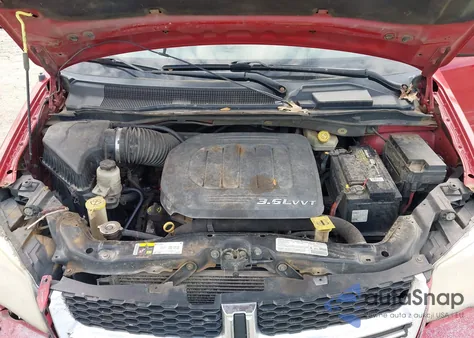 2013 Dodge Grand Caravan Sxt from USA, damaged, VIN 2C4RDGCG6DR718905